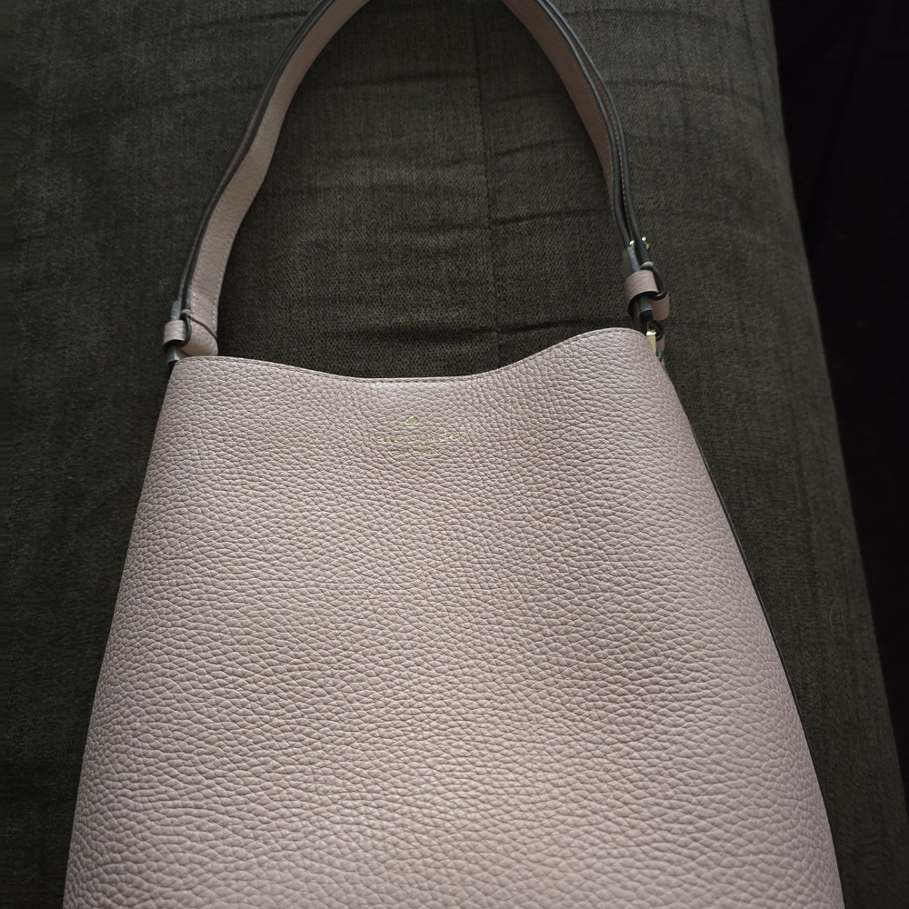 Kate Spade Julia Bucket Bag In Pink Smoke